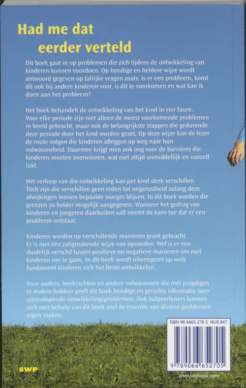 Had me dat eerder verteld