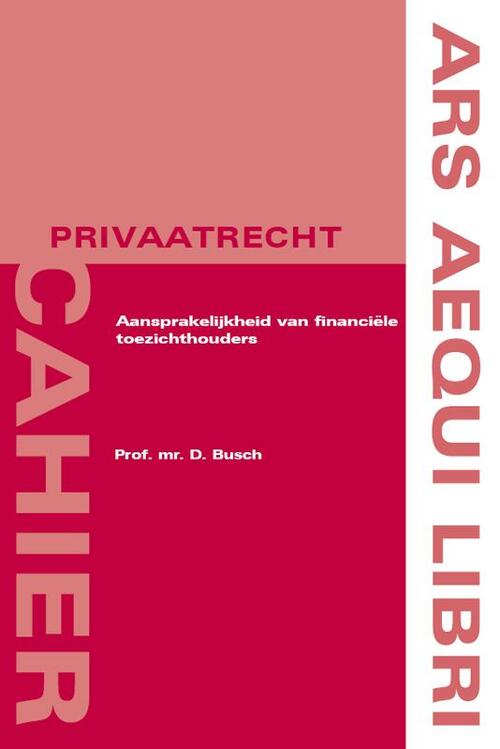 Aansprakelijkheid van financiële toezichthouders