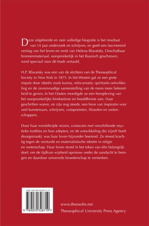HPB: Het bijzondere leven en de invloed van Helena Blavatsky