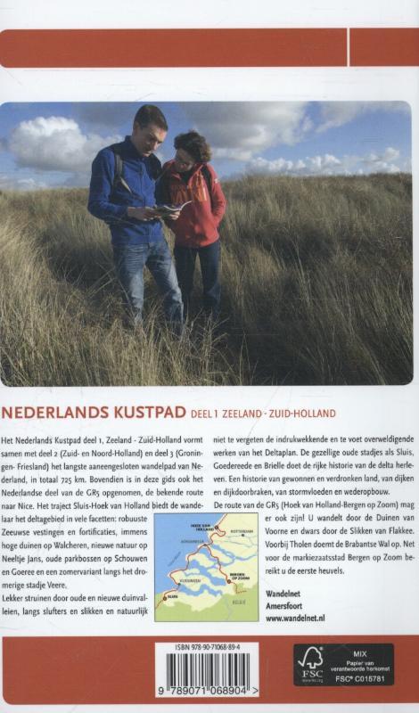 Lange-afstand-wandelpad 5 Nederlands kustpad deel 1 Zeeland - Zuid-Holland