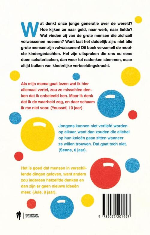 Niet alle grote mensen zijn volwassenen