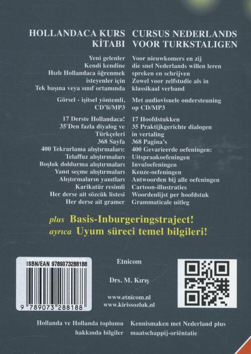 Hollandaca Kurs Kitabi / Cursus Nederlands voor Turkstaligen