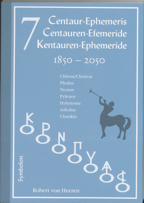 7 Centauren-efemeride 1850-2050 (D-E-N)