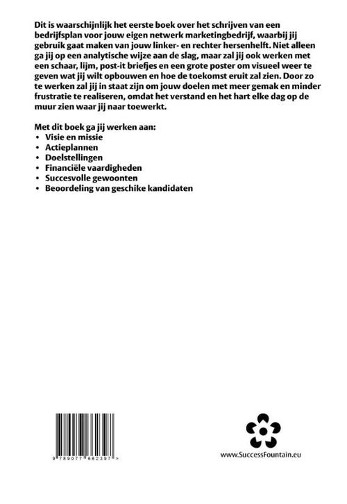 Hoe schrijf ik mijn bedrijfsplan voor netwerk marketing?