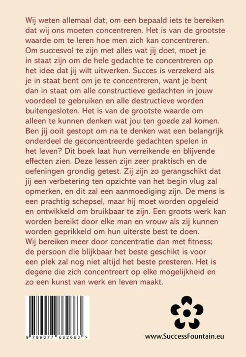 De kracht van concentratie