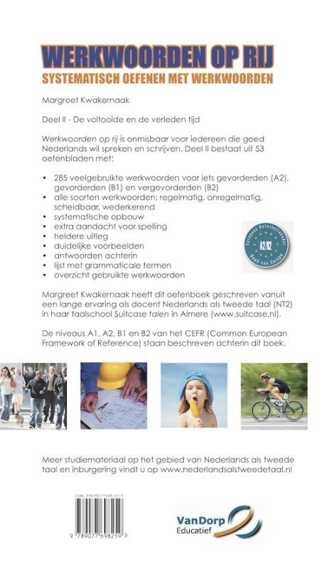 Werkwoorden op rij