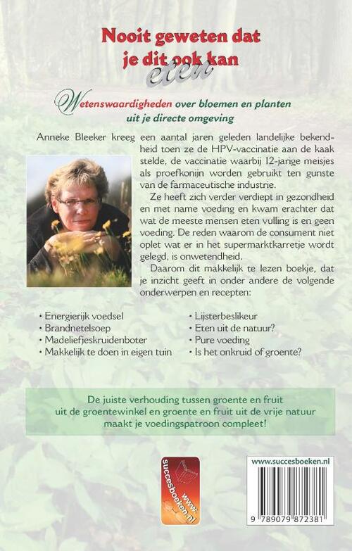 Nooit geweten dat je zevenblad kan eten