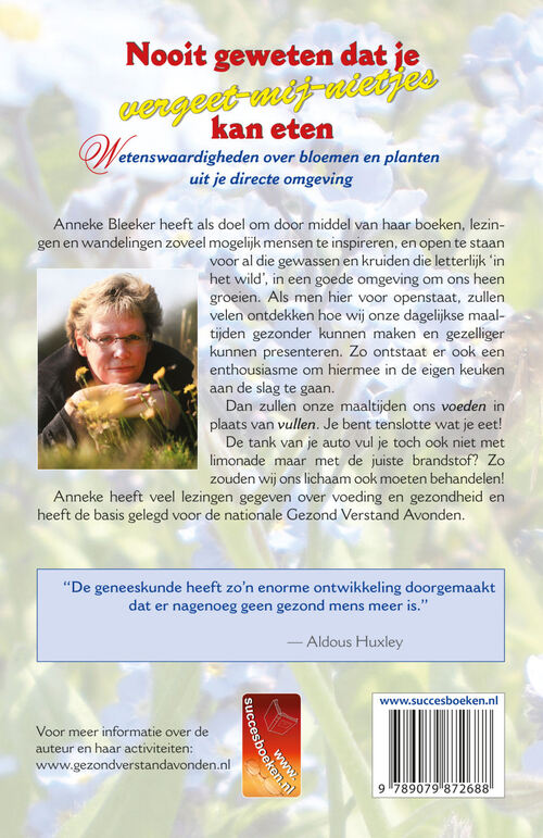 Nooit geweten dat je vergeet-mij-nietjes kan eten