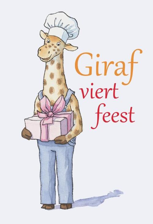 Giraf viert feest