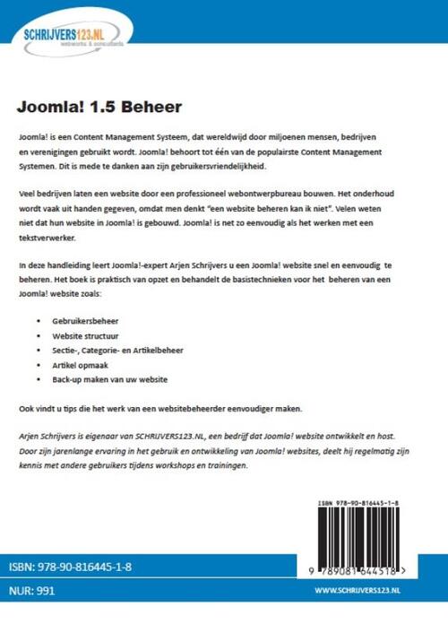 Joomla! 1.5 Beheer