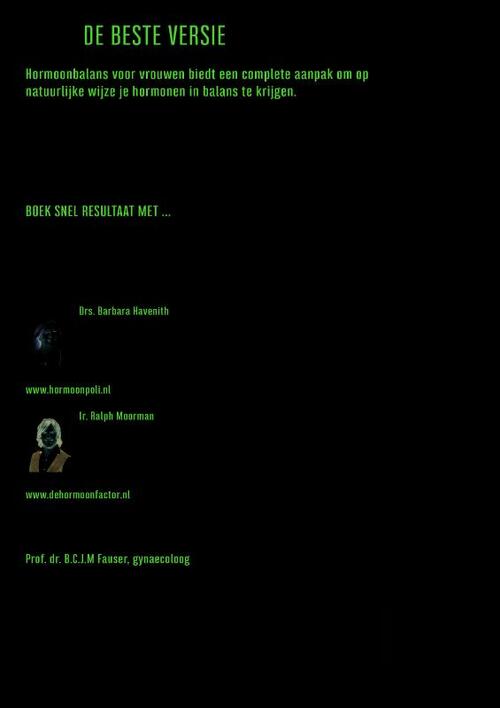 Hormoonbalans voor vrouwen