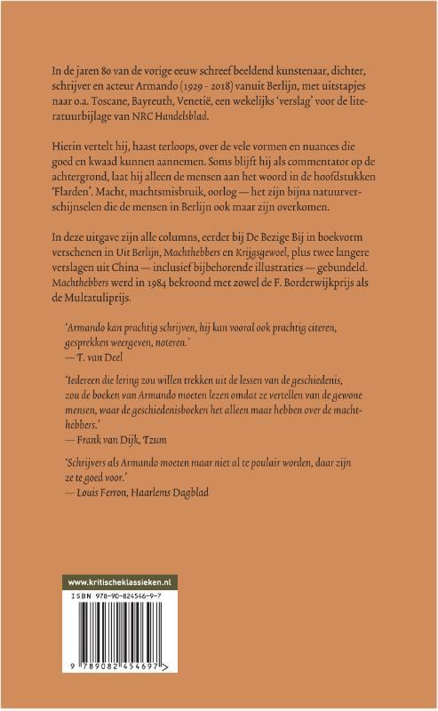 Uit Berlijn | Machthebbers | Krijgsgewoel