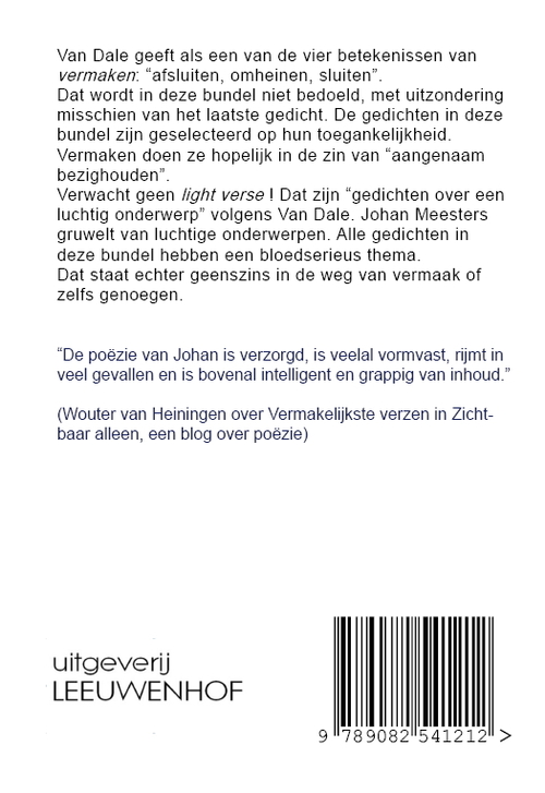 Vermakelijkste verzen