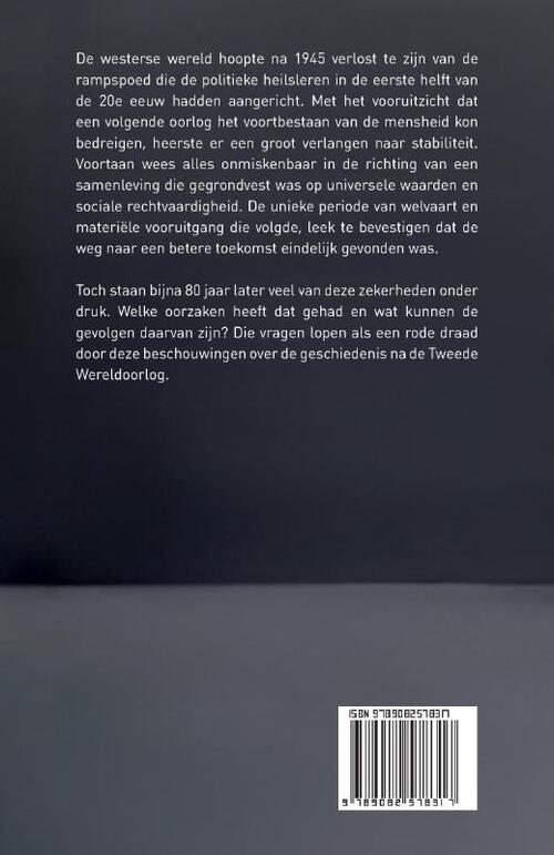 Balans van een tijdperk