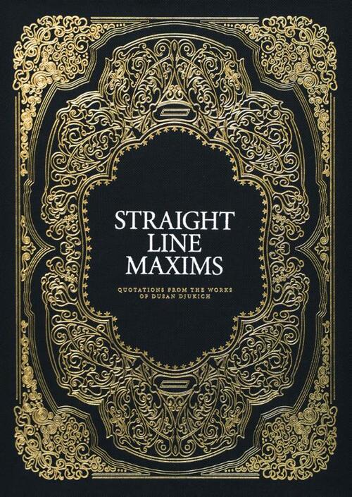 Straight-Line Maxims