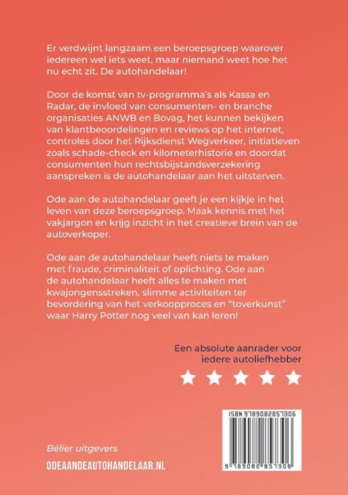 Ode aan de autohandelaar