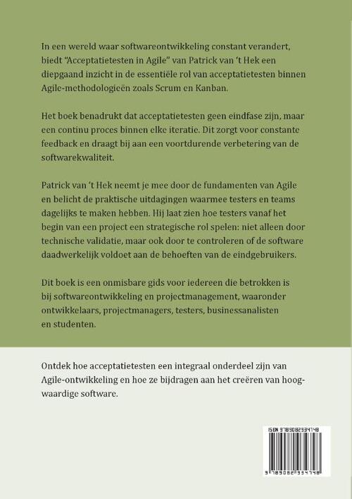 Acceptatietesten in Agile