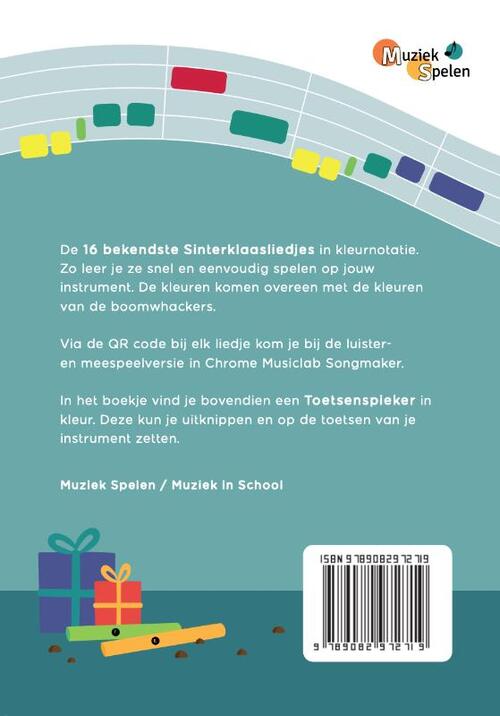 Sinterklaasliedjes in kleurnotatie