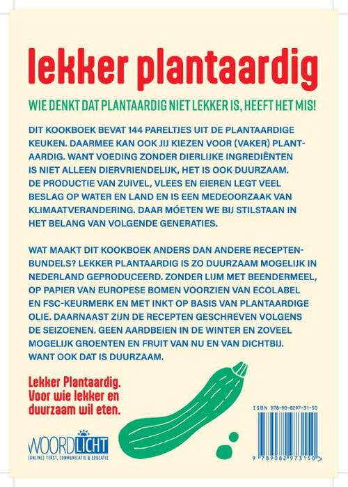 Lekker Plantaardig 144 vegan recepten