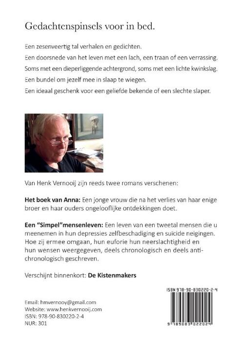 Gedachtenspinsels voor in bed