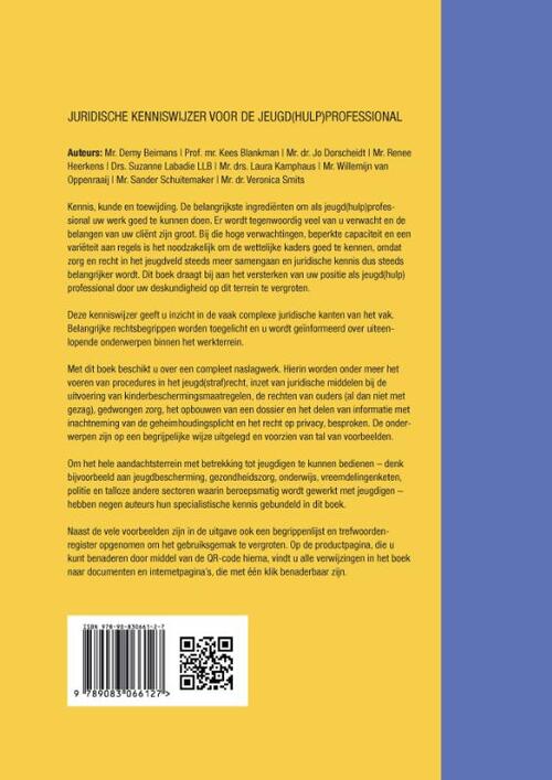 Juridische kenniswijzer voor de jeugd(hulp)professional