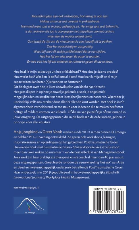 Cadeautje verpakt in prikkeldraad