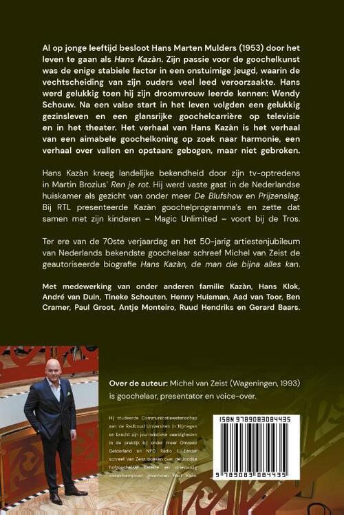 Hans Kazàn, de man die bijna alles kan