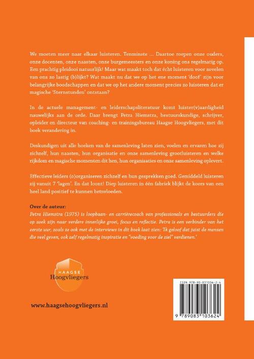 Mag ik je grootluisteren? Vertel!