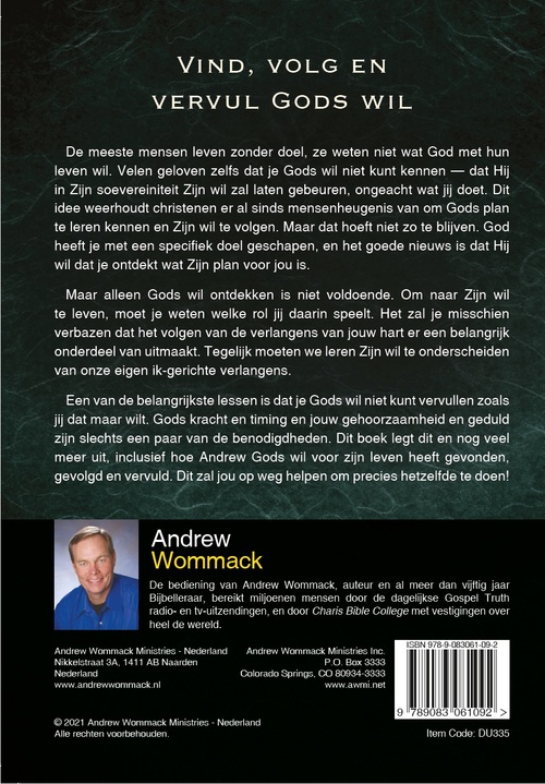Vind, volg en vervul Gods wil
