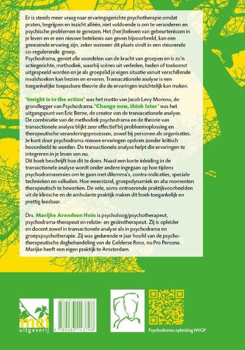 Psychodrama & transactionele analyse