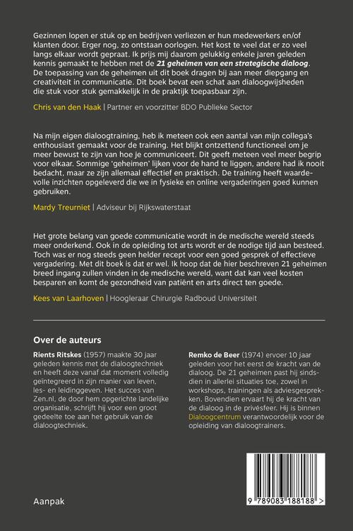 21 Geheimen Van Een Strategische Dialoog