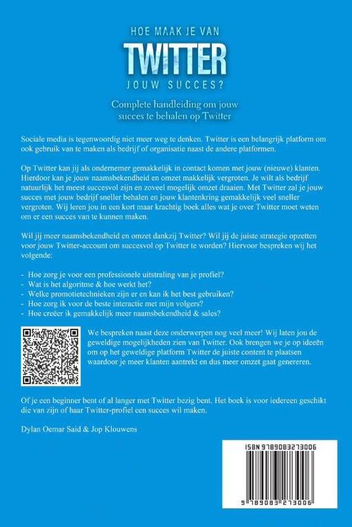 Hoe maak je van Twitter jouw succes?