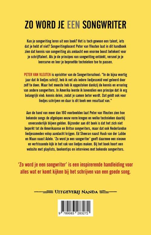 Zo word je een songwriter