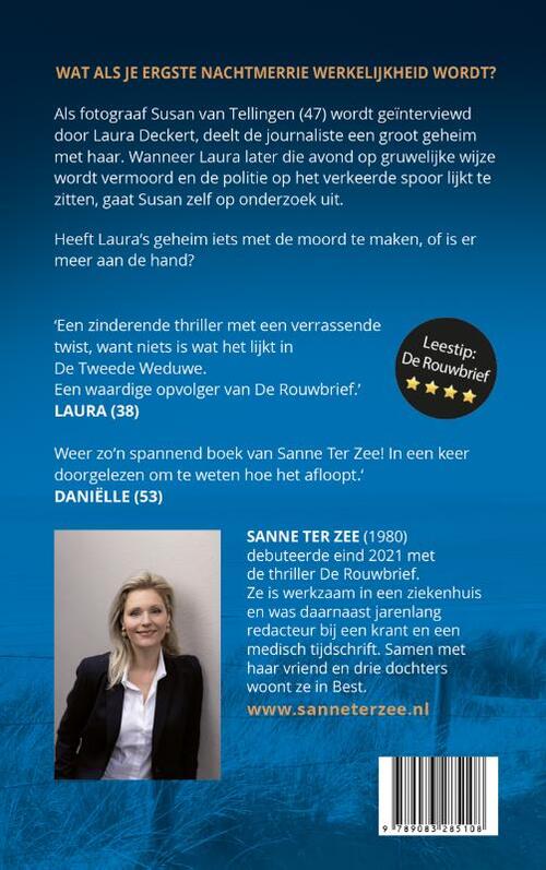 De Tweede Weduwe Sanne Ter Zee Boek Bruna