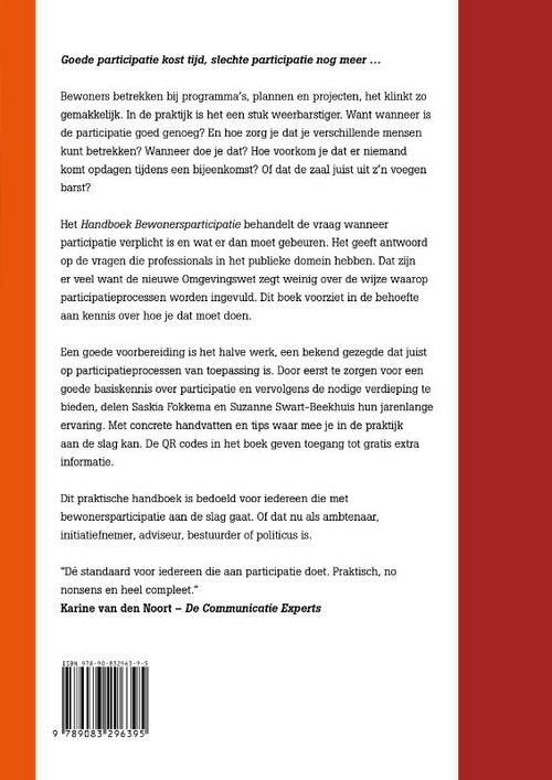 Handboek bewonersparticipatie