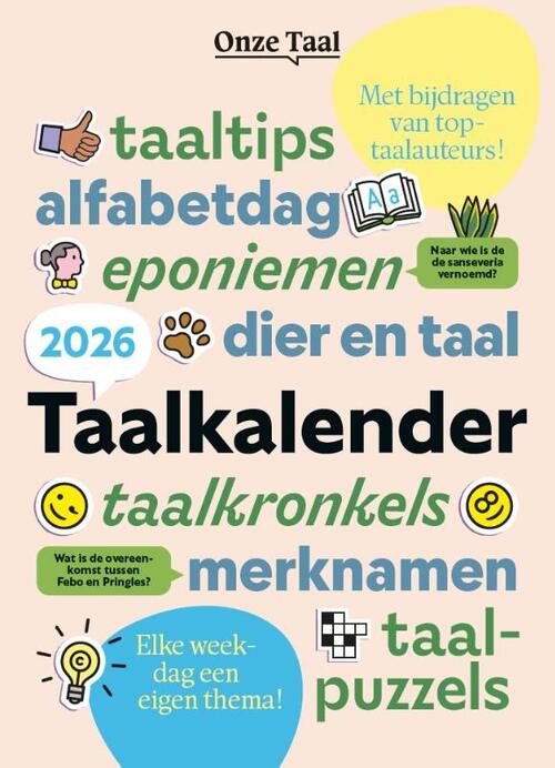 Onze Taal Taalkalender 2026