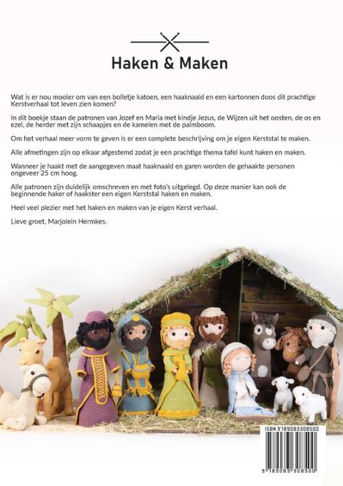 Haak en maak je eigen Kerststal