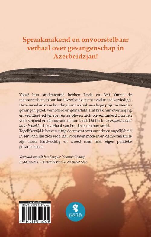 De vrijheid wordt duur betaald