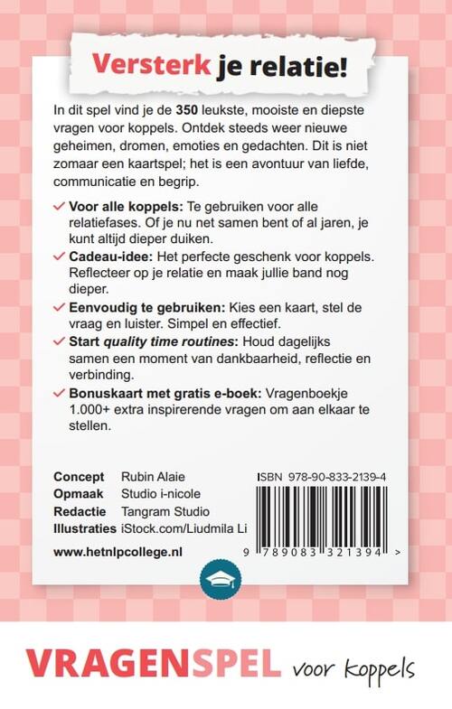 Vragenspel voor koppels