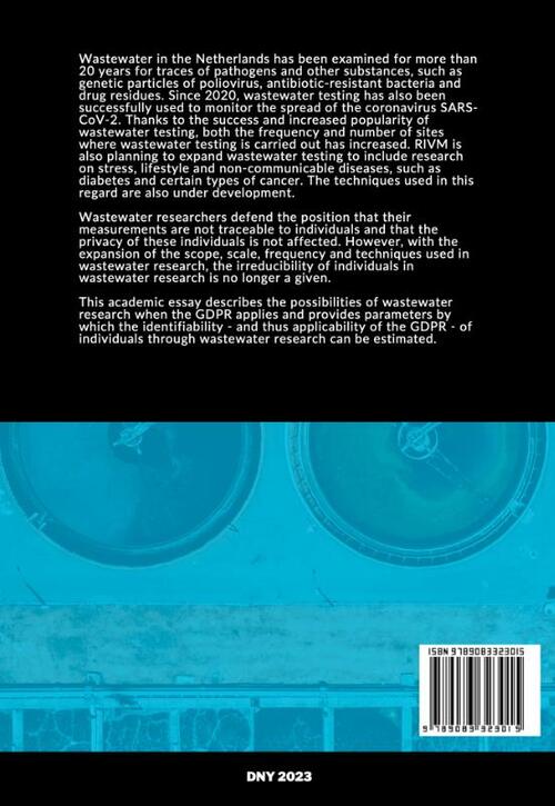 Wastewater surveillance of coronavirus SARS-CoV-2 and the GDPR