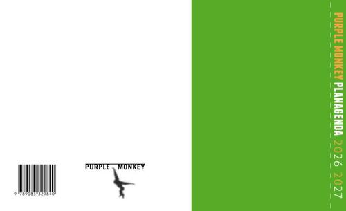 Purple Monkey planagenda 2026-2027 - standaardeditie