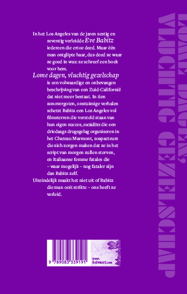 Lome dagen, vluchtig gezelschap