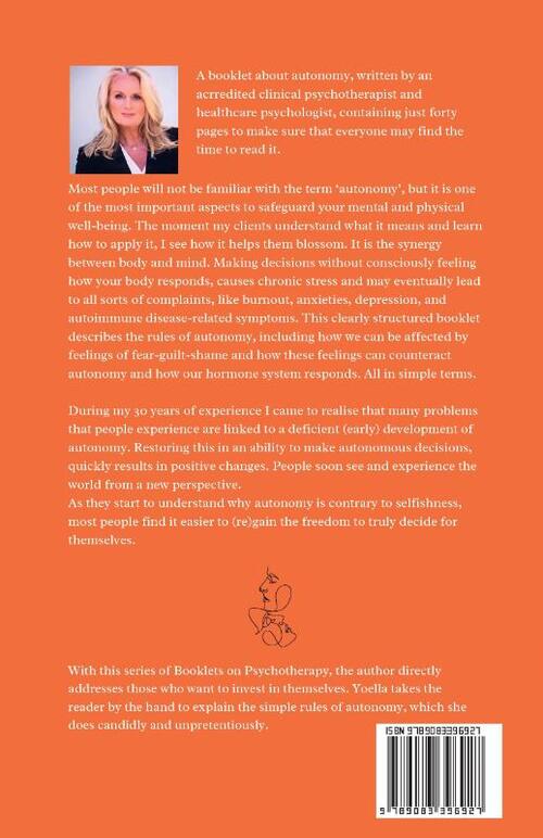 The Booklet on Psychotherapy: Autonomy