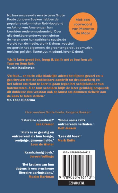 Het grote foute jongens boek