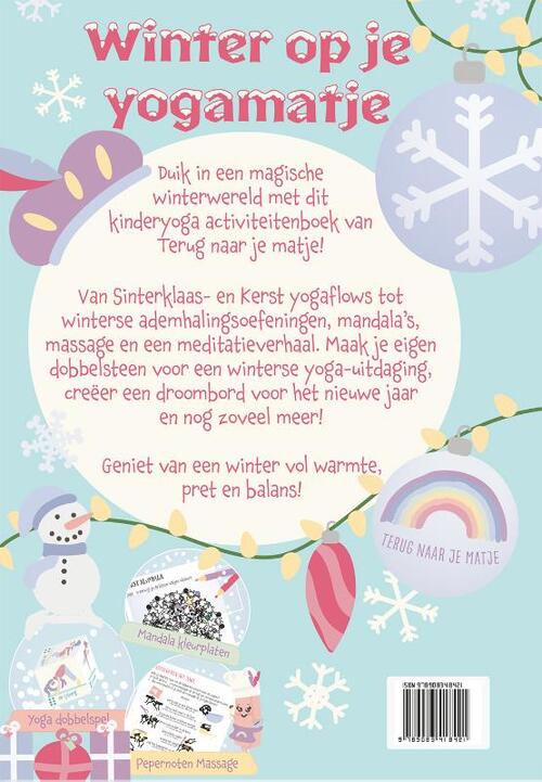Winter op je yogamatje