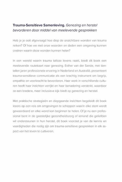 Trauma-Sensitieve Samenleving