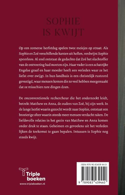 Sophie is kwijt