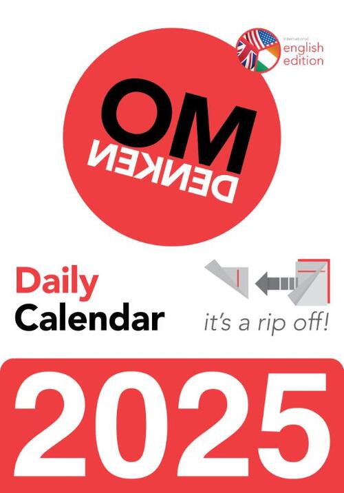 Omdenken Daily Calendar scheurkalender 2025