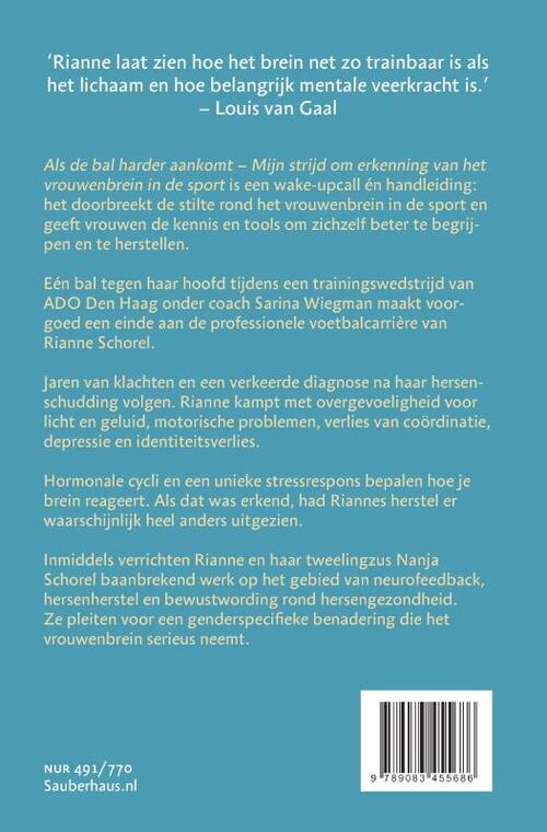 Als de bal harder aankomt