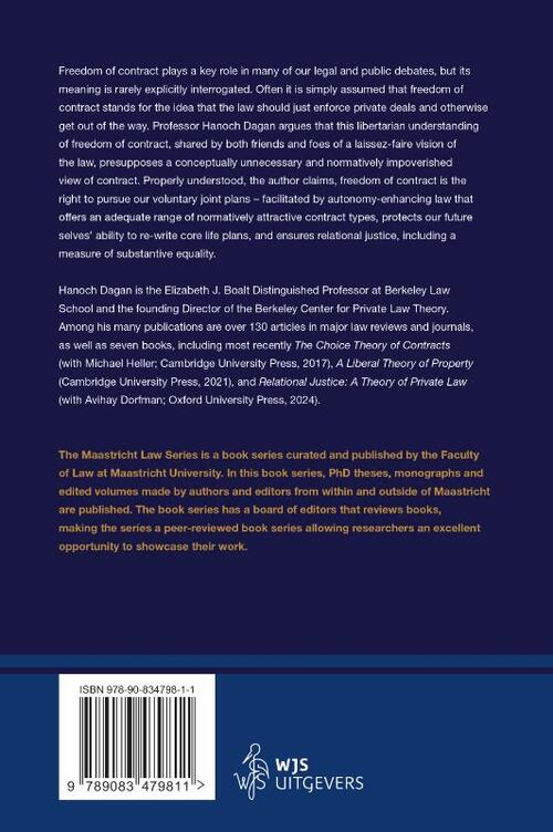 Freedom of Contract, Properly Understood